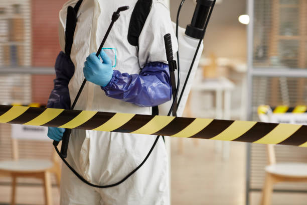 Professional Trauma Scene Cleanup technician working in Hebron, NH